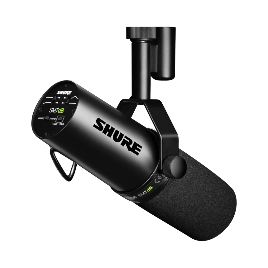 Shure SM7dB Dynamic Vocal Microphone with Built-in Preamp — Being Shipped