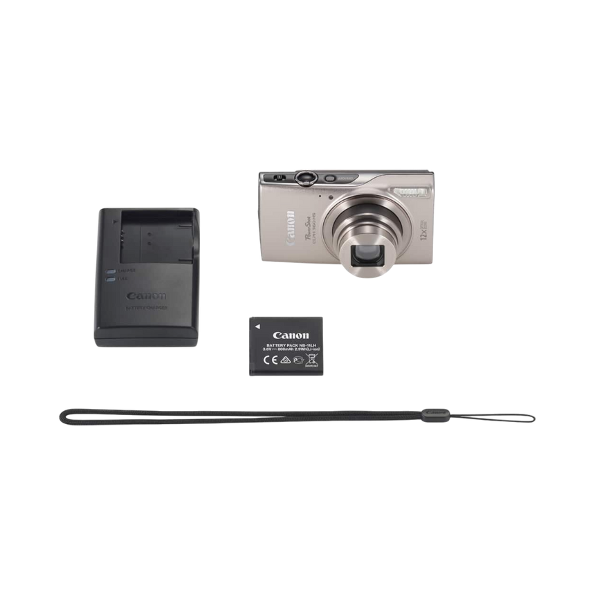 Canon PowerShot ELPH 360 HS 20.2MP Digital Camera (Silver) — Being Shipped