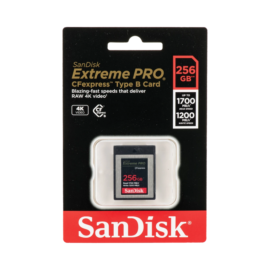 SanDisk Extreme PRO 256GB CFexpress Card Type B — Being Shipped
