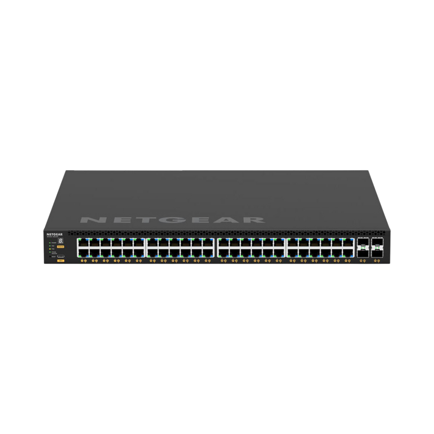 NETGEAR M4350-48G4XF 48-Port Gigabit PoE+ Compliant Managed AV Network Switch — Being Shipped