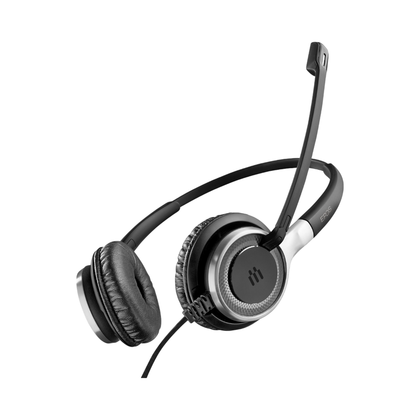 EPOS SC 665 USB Double-Sided Wired Headset (Black/Silver) — Being Shipped