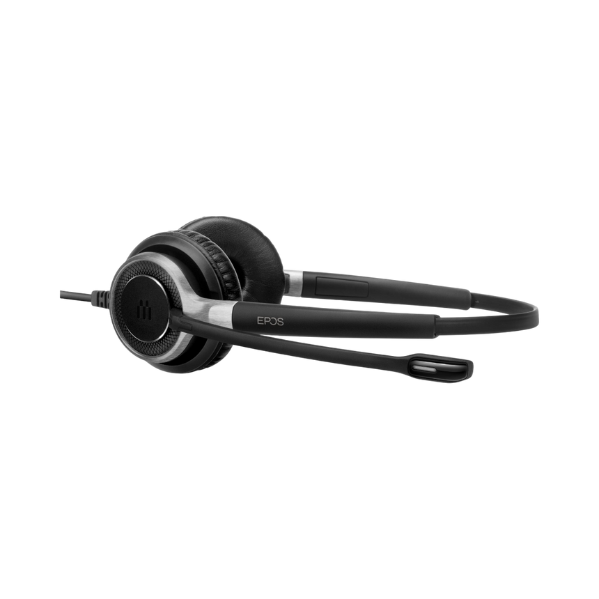 EPOS SC 665 USB Double-Sided Wired Headset (Black/Silver) — Being Shipped