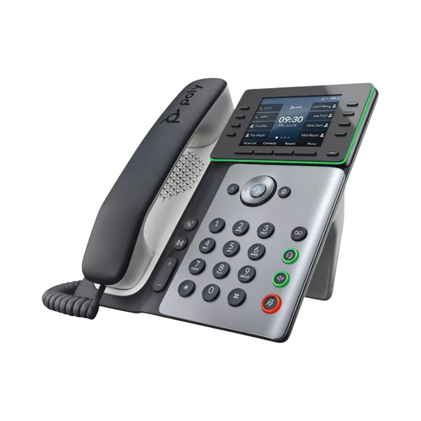 Poly Edge E300 Desk Phone 3.5" Color Display 8 Lines — Being Shipped