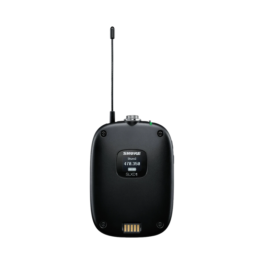 Shure SLXD14 Digital Wireless Guitar System (H55: 514 to 558 MHz) — Being Shipped