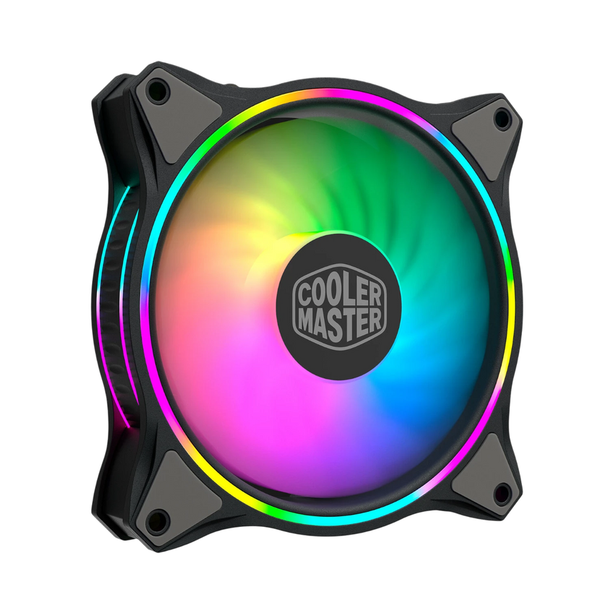 Cooler Master MasterFan MF120 HALO² ARGB Case Fan (Black) — Being Shipped
