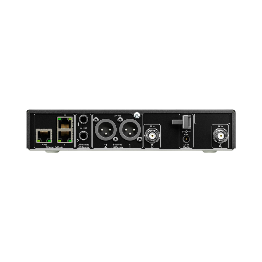 Sennheiser EW-DX EM 2 DANTE Two-Channel Digital Rackmount Receiver with Dante (Q1-9: 470 to 550 MHz) — Being Shipped