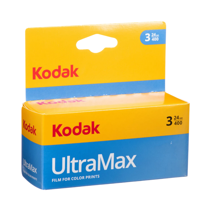 Kodak GC/UltraMax 400 Color Negative Film (35mm Roll Film, 24 Exposures, 3-Pack) — Being Shipped