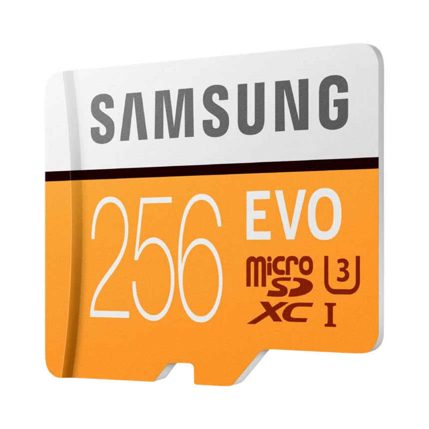 Samsung 256GB EVO UHS-I microSDXC Memory Card with SD Adapter — Being Shipped