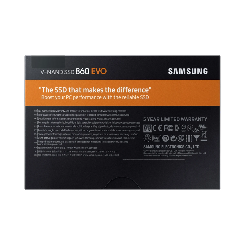 Samsung 860 EVO Series 2.5" SATA III 500GB Internal SSD — Being Shipped