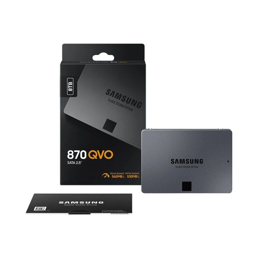 Samsung 870 QVO 2.5" SATA III 6 Gb/s 8TB Internal SSD — Being Shipped