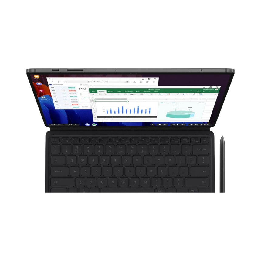 Samsung Galaxy Tab S7+ 12.4" WQXGA+ Tablet Qualcomm SDM865 Pro, 6GB RAM, 128GB Storage (Mystic Navy) — Being Shipped