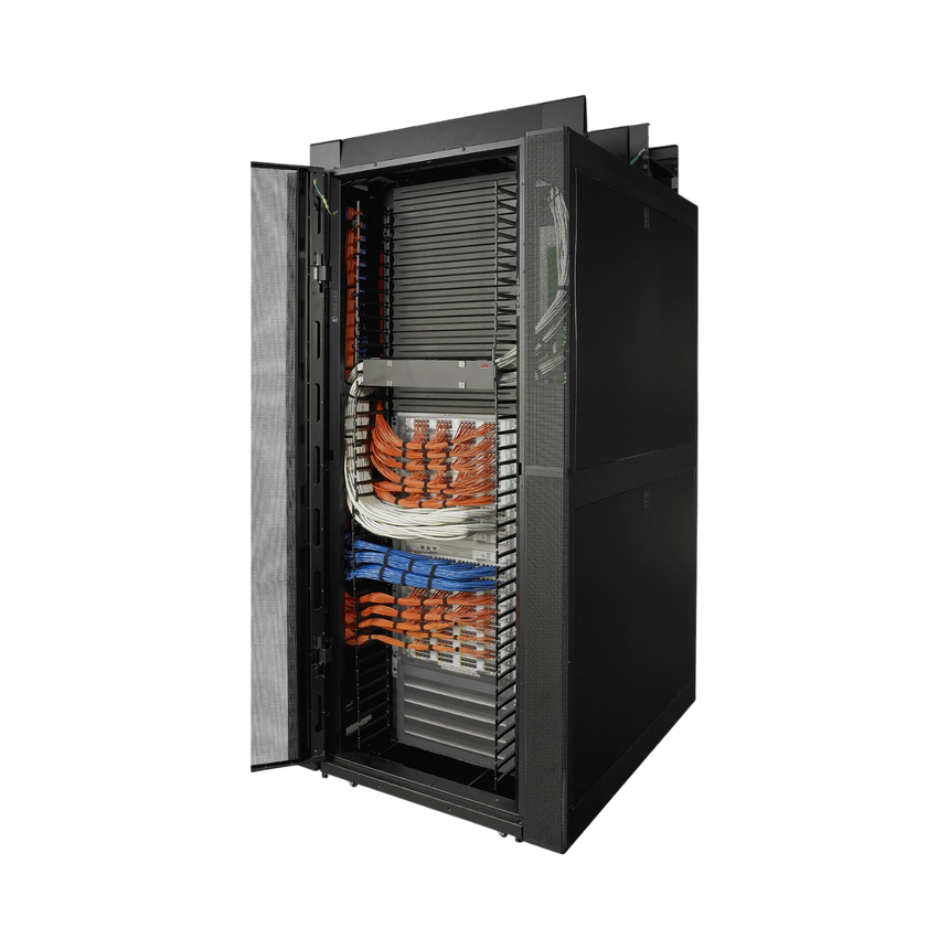 APC NetShelter Cable Management, Vertical Cable Manager, for NetShelter SX Networking Enclosure, Set of 4, 25 x 1778 x 163 mm — Being Shipped