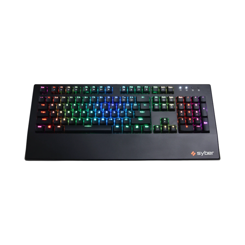 CyberPowerPC Syber K1 RGB Mechanical Gaming Keyboard (Kontact Black) — Being Shipped