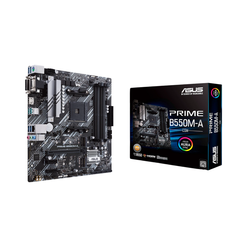 ASUS PRIME B550M-A/CSM AM4 Micro-ATX Motherboard — Being Shipped