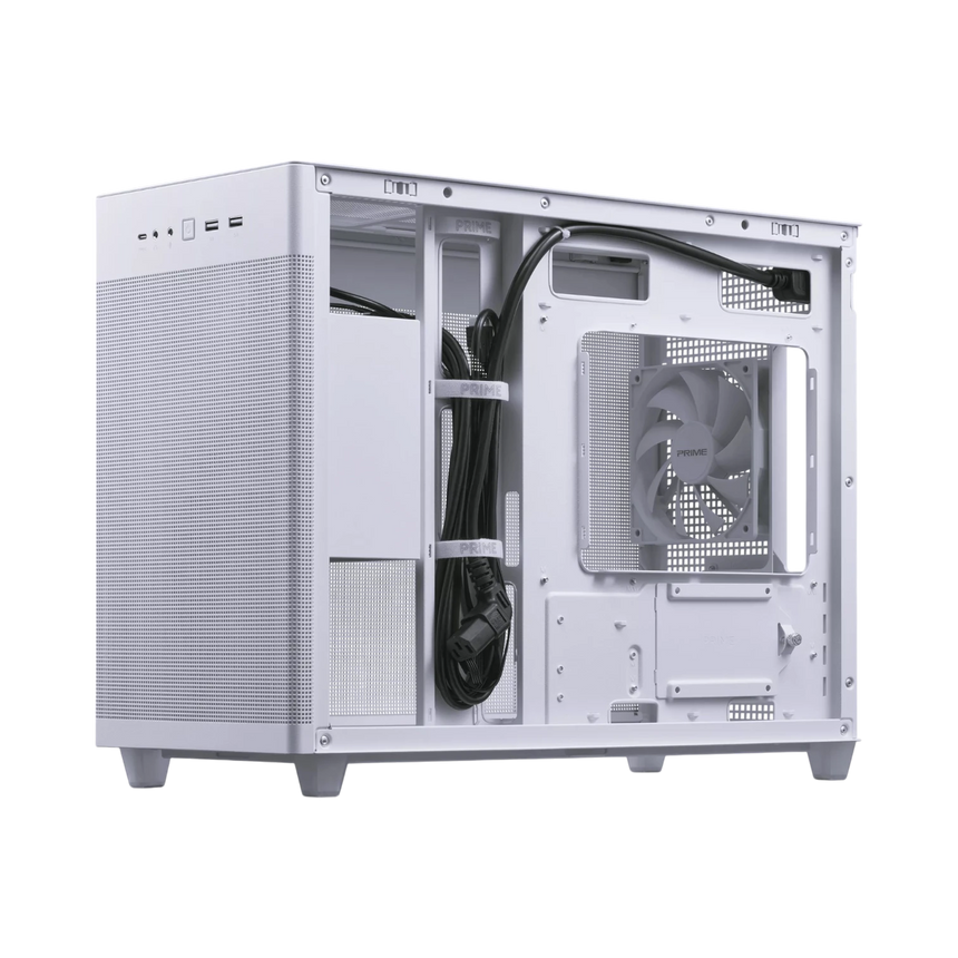 ASUS Prime AP201 Micro-ATX Case (White, Mesh) — Being Shipped