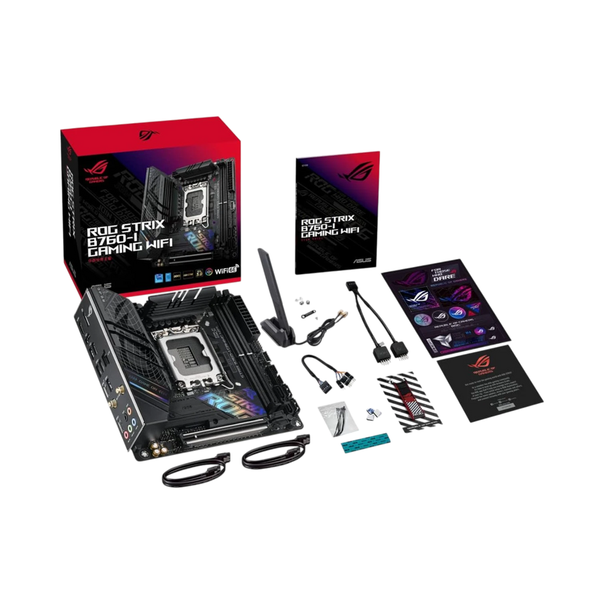 ASUS ROG STRIX B760-I GAMING WIFI LGA1700 Mini-ITX Motherboard — Being Shipped