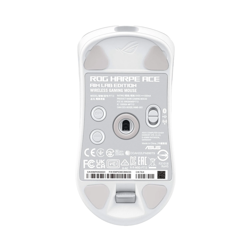 ASUS ROG Harpe Ace Aim Lab Edition Wireless Gaming Mouse (White) — Being Shipped