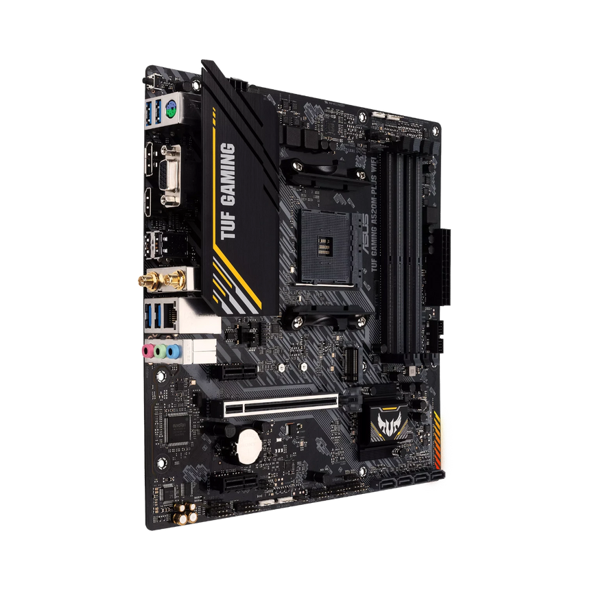 ASUS TUF GAMING A520M-PLUS WIFI AM4 Micro-ATX Motherboard — Being Shipped