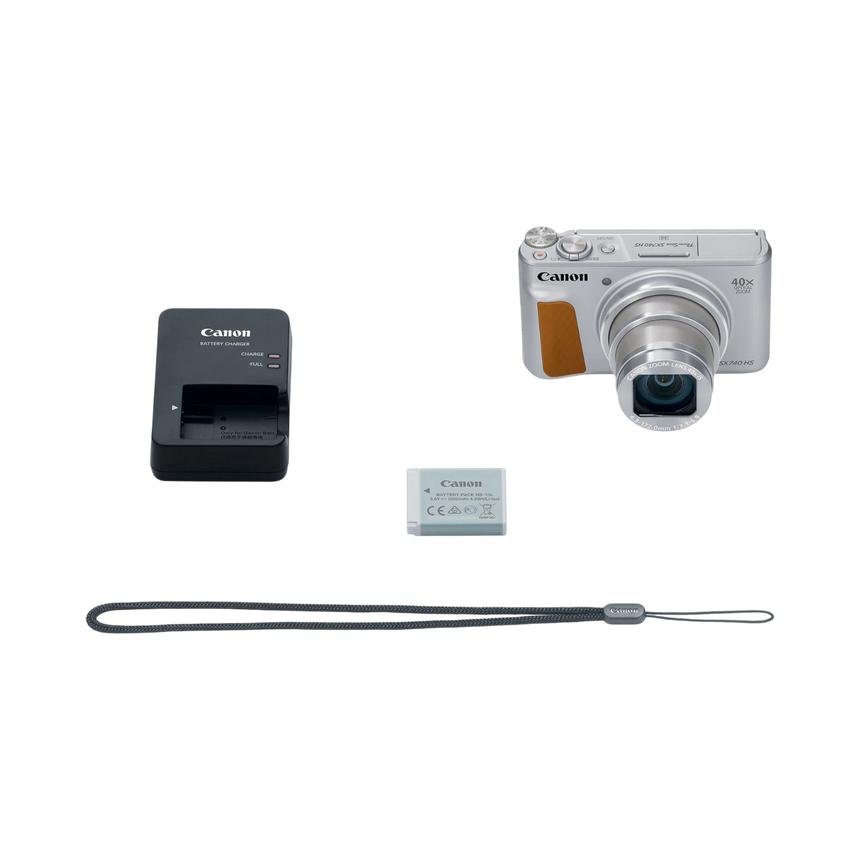 Canon PowerShot SX740 HS Digital Camera (Silver) — Being Shipped