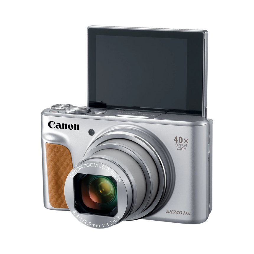Canon PowerShot SX740 HS Digital Camera (Silver) — Being Shipped