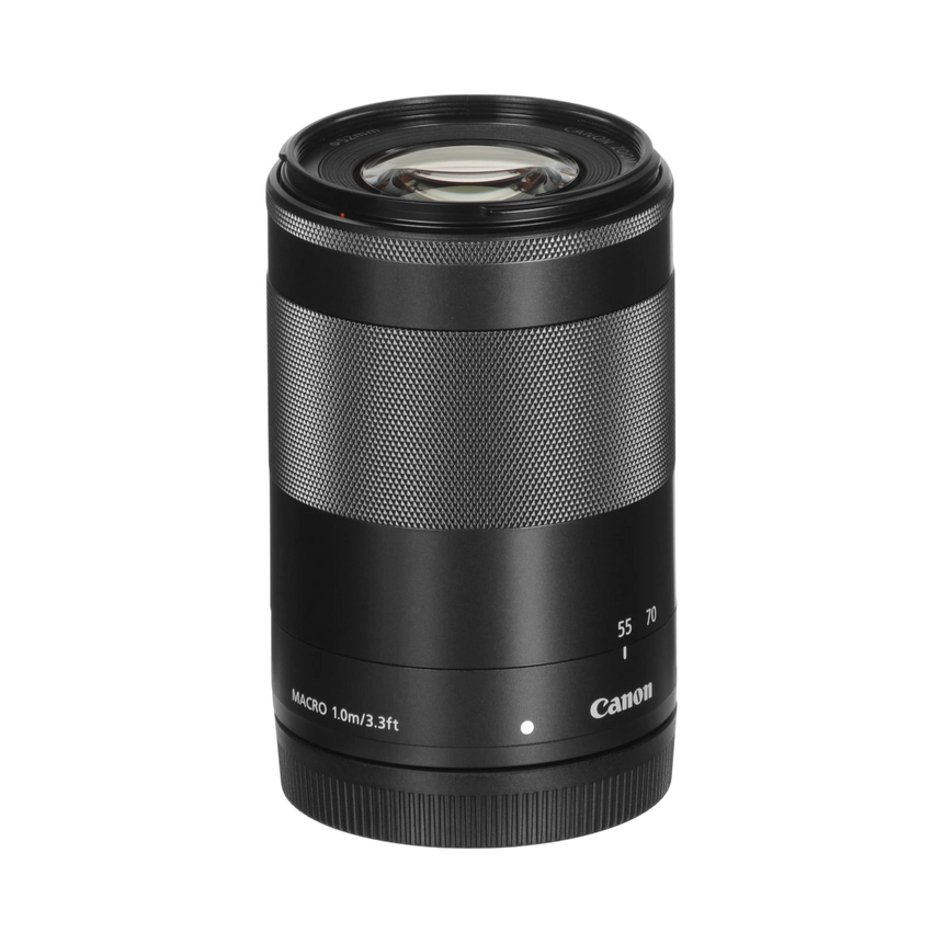 Canon EF-M 55-200mm f/4.5-6.3 IS STM Lens (Black) — Being Shipped