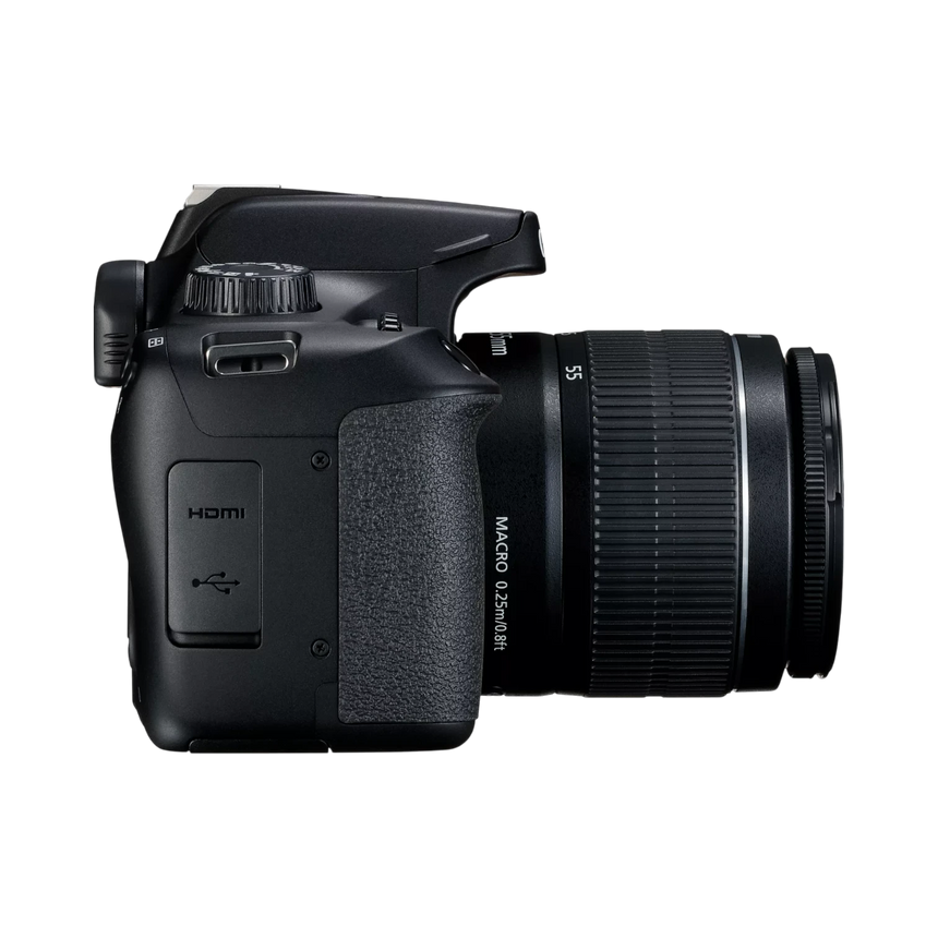 Canon EOS 4000D/Rebel T100 18.0MP Digital DSLR Camera with 18-55mm EF-S f/3.5-5.6 Lens — Being Shipped