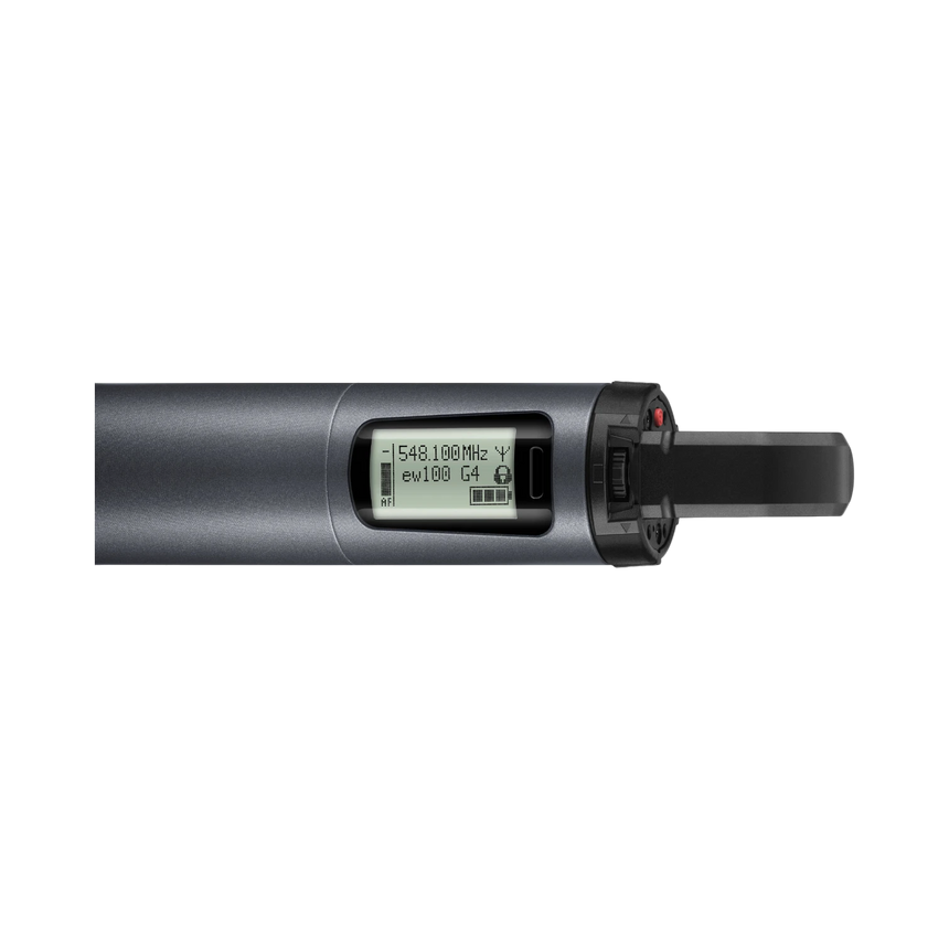 Sennheiser SKM 100 G4-S Handheld Wireless Microphone Transmitter with Mute Switch, No Mic Capsule (G: 566 to 608 MHz) — Being Shipped
