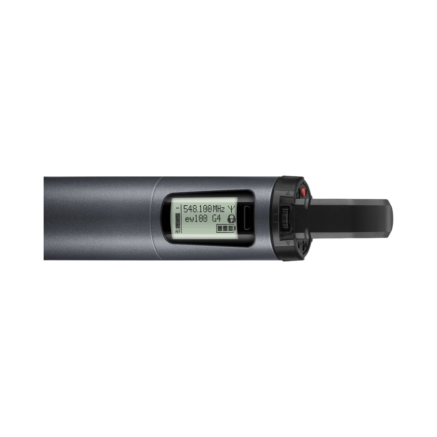 Sennheiser SKM 100 G4 Handheld Wireless Microphone Transmitter with No Mic Capsule (G: 566 to 608 MHz) — Being Shipped