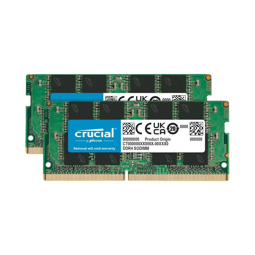 Crucial 16GB Laptop DDR4 3200 MHz SODIMM Memory Kit (2 x 8GB) — Being Shipped