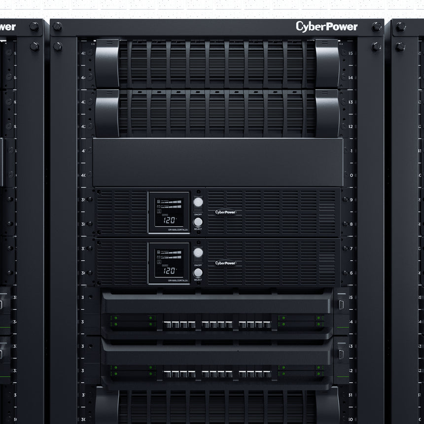CyberPower Smart App LCD UPS Series 2U Rack/Tower Line Interactive Sine Wave UPS (1,500 VA / 1,125 W) — Being Shipped