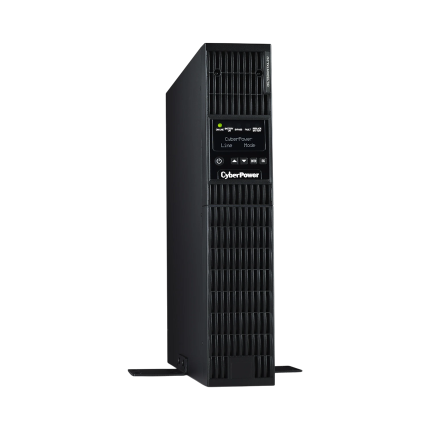 CyberPower Smart App Online Series 2 RU Rack/Tower Sine Wave Double-Conversion UPS (1,500VA / 1,350W) — Being Shipped