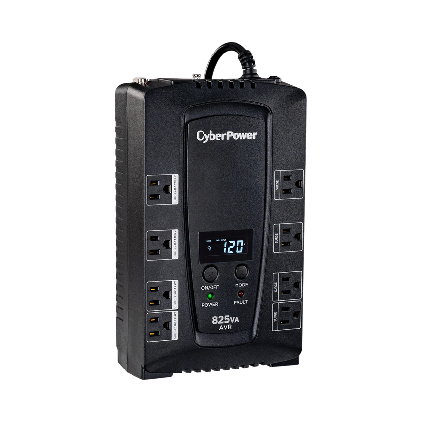 CyberPower CP825AVRLCD Intelligent LCD UPS (825VA) — Being Shipped