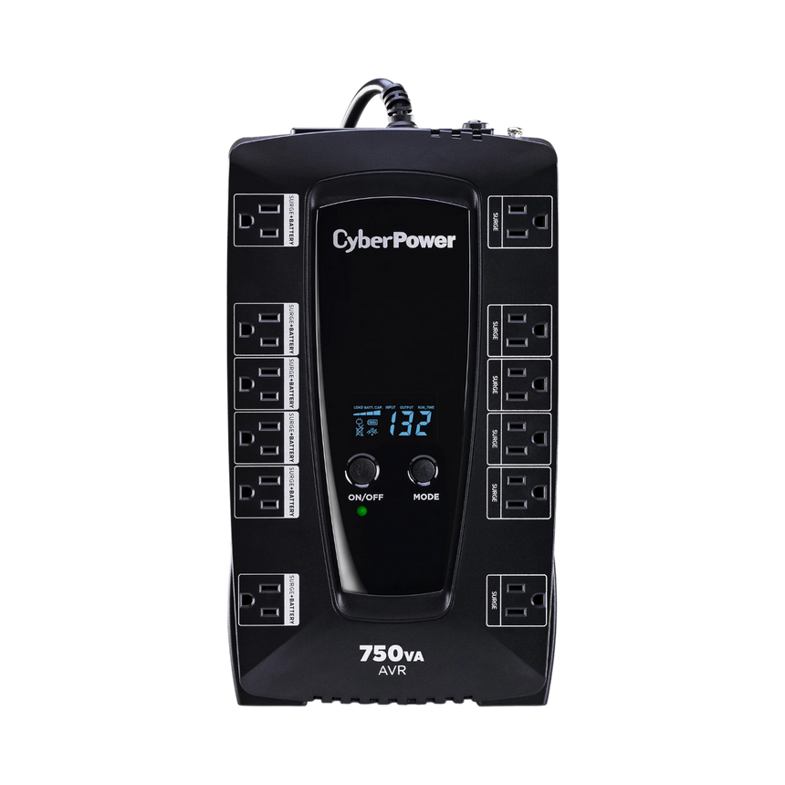 CyberPower AVRG750LCD Intelligent LCD UPS (750VA/450W) — Being Shipped