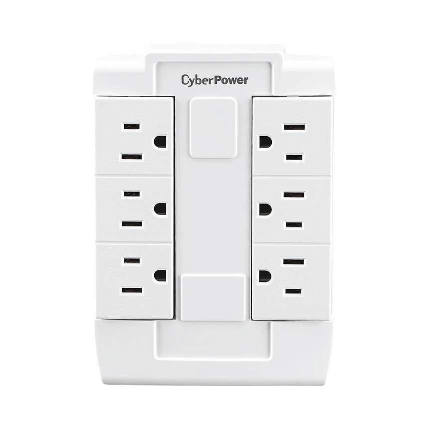 CyberPower GT600P Swivel Wall Tap (White) — Being Shipped
