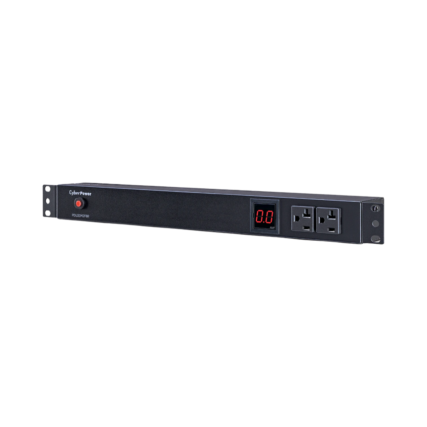 CyberPower Metered PDU 120V 20A 1U RM 5-20P Input 15ft Cord (10) 5-20R Outlets, RoHS — Being Shipped