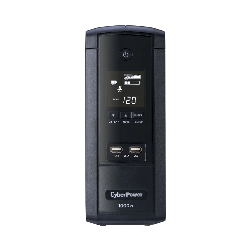 CyberPower BRG1000AVRLCD Intelligent LCD Series Uninterruptible Power Supply — Being Shipped