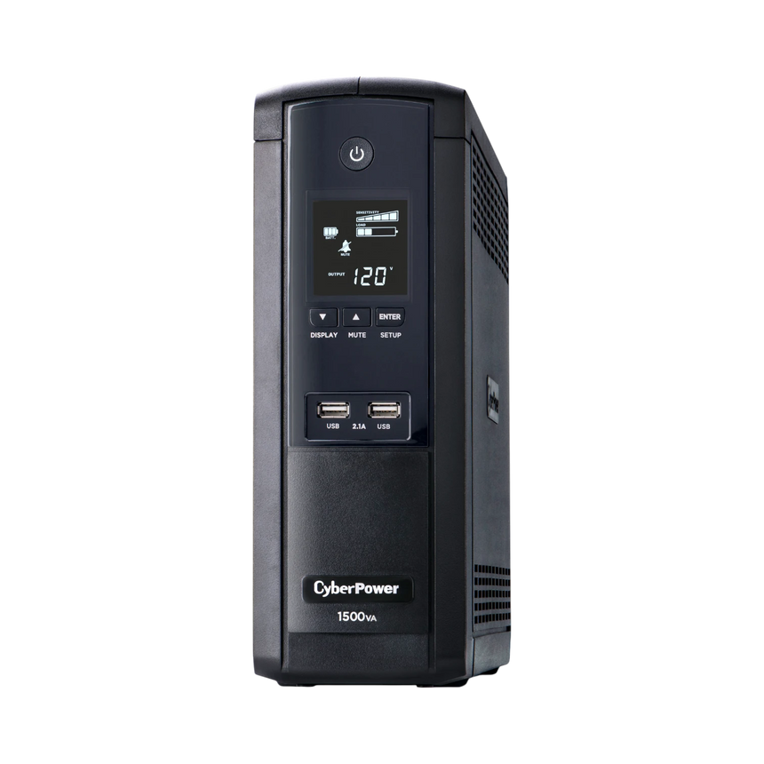 CyberPower BRG1500AVRLCD Intelligent LCD Series Uninterruptible Power Supply — Being Shipped