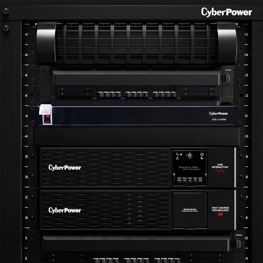 CyberPower 10-Outlet Rackmount Power Distribution Unit (1 RU) — Being Shipped