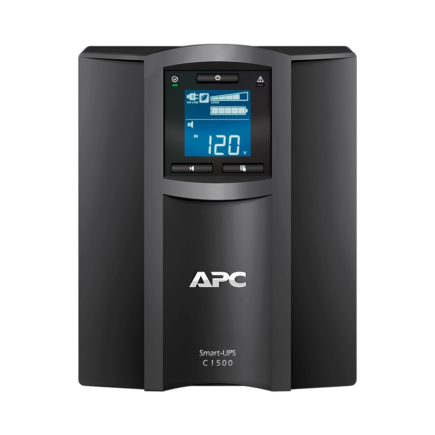 APC Smart-UPS C, Line Interactive, 1440VA, Tower, 120V, 8x NEMA 5-15R outlets, SmartConnect port, USB and Serial communication, AVR, Graphic LCD — Being Shipped