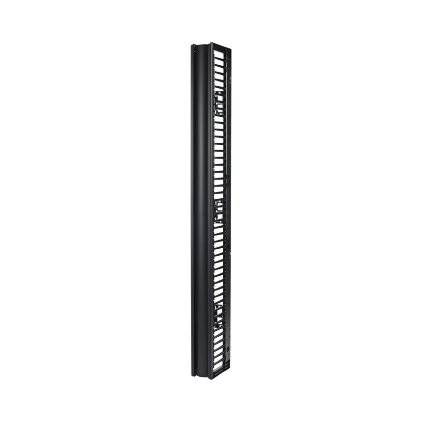 APC Valueline, Vertical Cable Manager for 2 & 4 Post Racks, 84"H X 6"W, Single-Sided with Door — Being Shipped