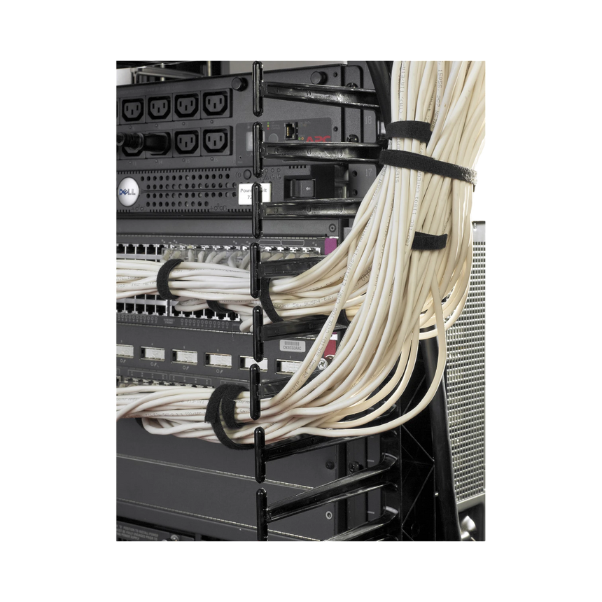 APC Valueline, Vertical Cable Manager for 2 & 4 Post Racks, 84"H X 6"W, Single-Sided with Door — Being Shipped