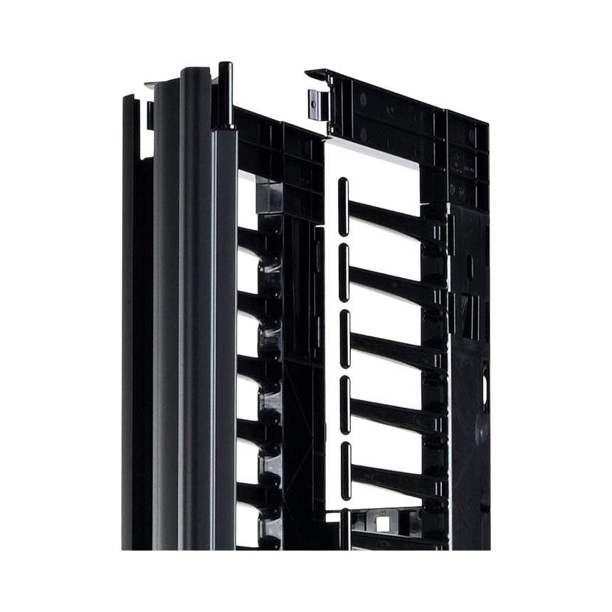 APC Valueline, Vertical Cable Manager for 2 & 4 Post Racks, 84"H X 6"W, Single-Sided with Door — Being Shipped