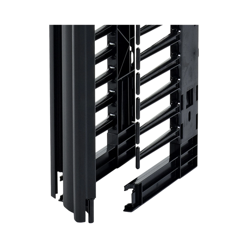 APC Valueline, Vertical Cable Manager for 2 & 4 Post Racks, 84"H X 6"W, Single-Sided with Door — Being Shipped