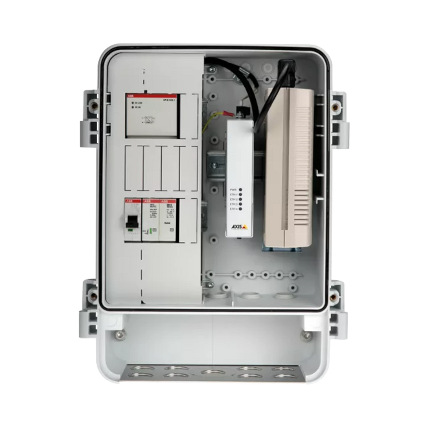 Axis T98A18-VE Outdoor-Ready Media Converter Cabinet A (120 VAC) — Being Shipped