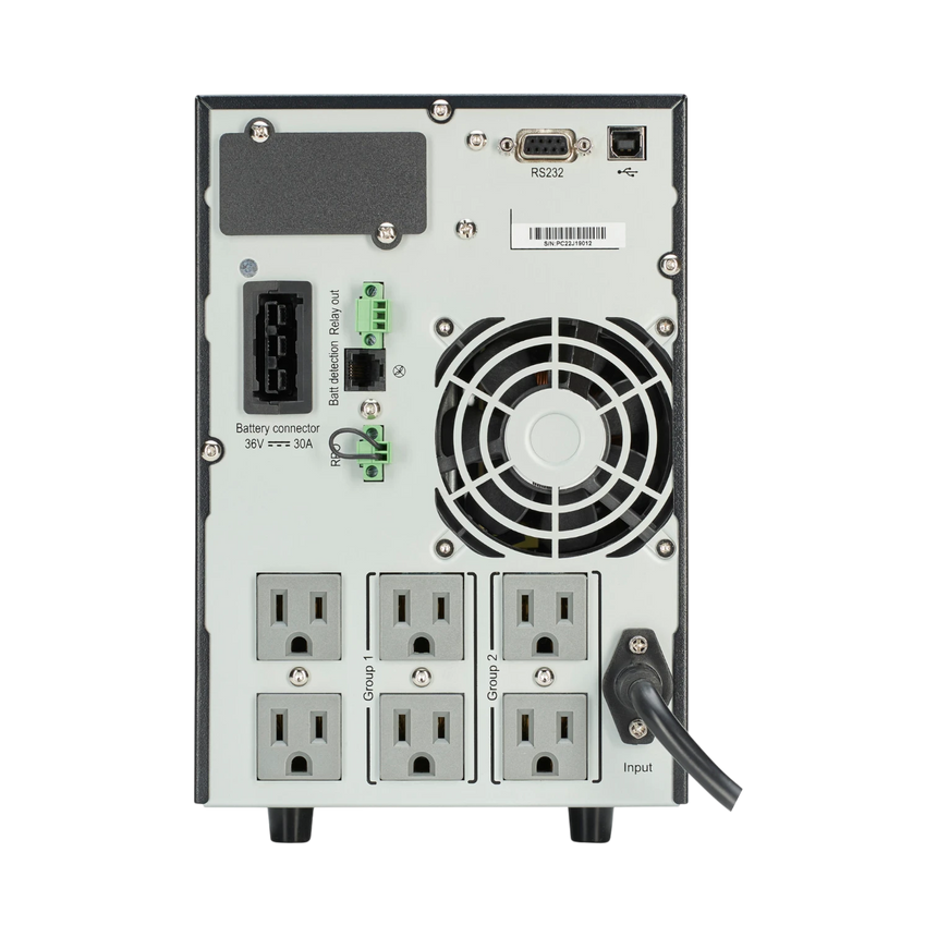 Eaton 9sx Online, Extended Runtime UPS, 1000 Va, 900 W, 5-15p Input, Outputs: (6) 5-15r, 9.9"Hx6.3"Wx15.1"D — Being Shipped