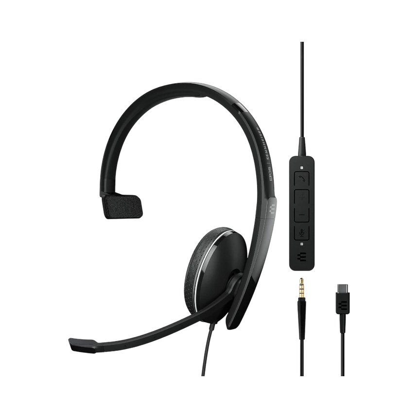EPOS Adapt 135 USB-C II Wired Single-Sided Headset — Being Shipped