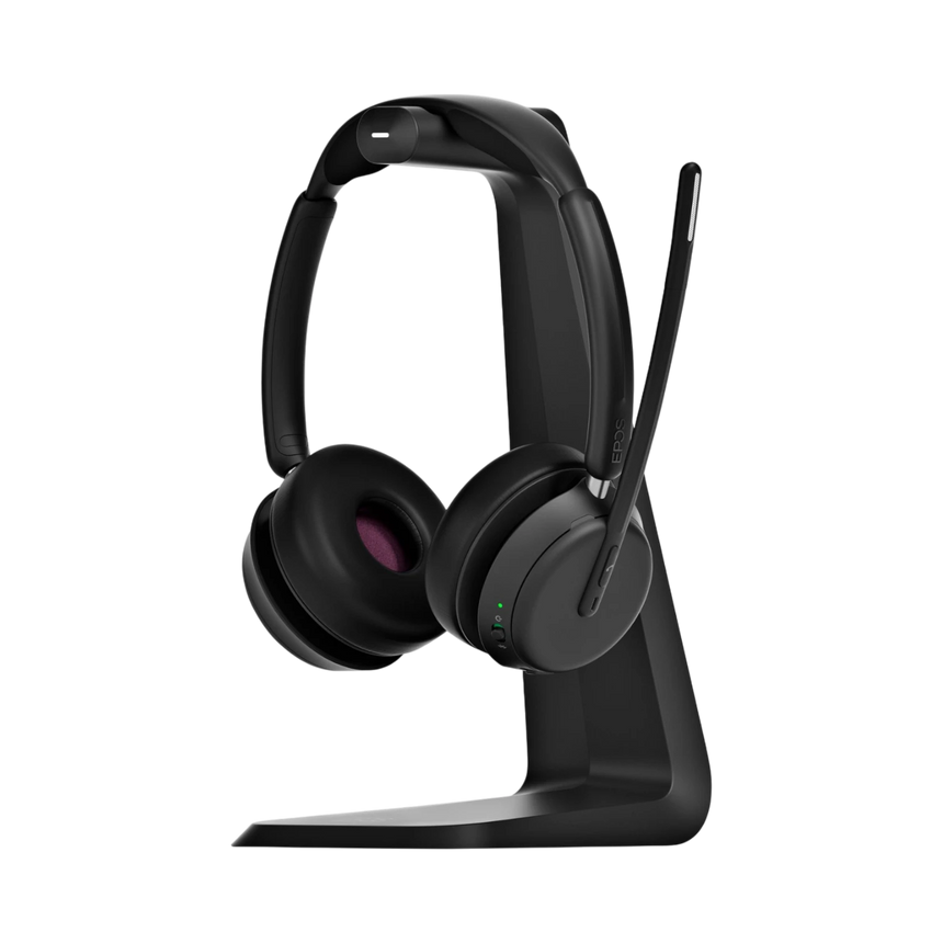 EPOS IMPACT 1061 UC Double-Sided Bluetooth Headset With Charging Stand — Being Shipped