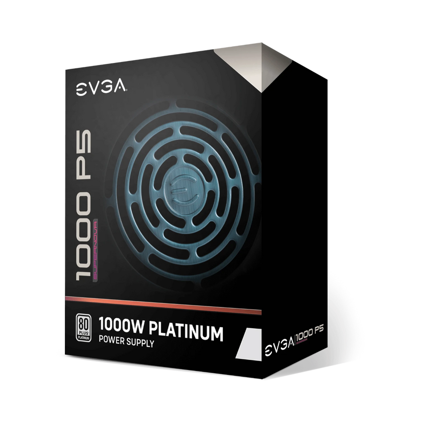 EVGA SuperNOVA 1000 P5, 80 Plus Platinum 1000W, Fully Modular, Eco Mode with FDB Fan, Power Supply — Being Shipped