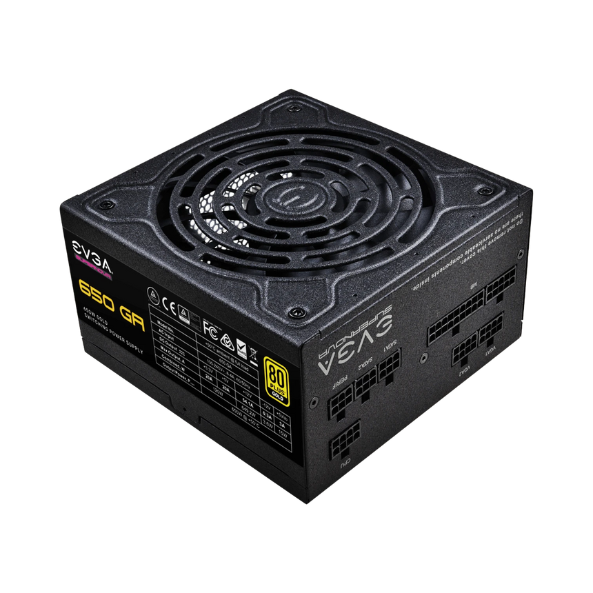 EVGA SuperNOVA 650 GA, 80 Plus Gold 650W, Fully Modular, Eco Mode, Compact 150mm Size, Power Supply — Being Shipped