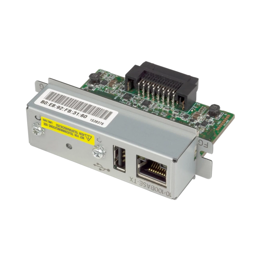 Epson C32C881008 Series UB-E04-008 Ethernet Interface, I/F BD, 10/100 Base T — Being Shipped